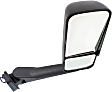 Passenger Side Mirror, Power, Manual Folding, Heated, Paintable, In-housing Signal Light, No Memory, No Puddle Light, No Auto-Dimming, No Blind Spot Feature
