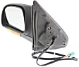 Driver Side Mirror, Power, Power Folding, Heated, Textured Black, In-housing Signal Light, No Memory, No Puddle Light, No Auto-Dimming, No Blind Spot Feature