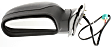 Driver Side Mirror, Power, Power Folding, Heated, Textured Black, In-housing Signal Light, No Memory, No Puddle Light, No Auto-Dimming, No Blind Spot Feature