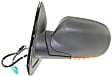 Driver Side Mirror, Power, Power Folding, Heated, Textured Black, In-housing Signal Light, No Memory, No Puddle Light, No Auto-Dimming, No Blind Spot Feature