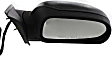 Passenger Side Mirror, Power, Power Folding, Heated, Textured Black, In-housing Signal Light, No Memory, No Puddle Light, No Auto-Dimming, No Blind Spot Feature