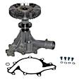 125-0010 Water Pump, 4.2L, 6Cyl, OE Replacement Series