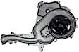 125-3290 Water Pump, 6.7L, 8Cyl, OE Replacement Series