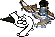 130-1370 Water Pump, 4.1L, 8Cyl, GMB OE Replacement