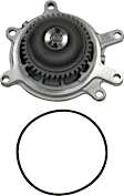 130-5980 Water Pump, 6.6L, 8Cyl, GMB OE Replacement