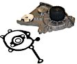 143-1190 Water Pump, 2.0L, 4Cyl, GMB OE Replacement