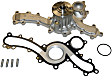 170-3940 Water Pump, 4.0L, 6Cyl, GMB OE Replacement
