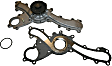 170-7370 Water Pump, 3.5L, 6Cyl, New GMB OE Replacement