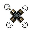215-0081 U Joint - Direct Fit, Sold Individually