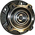 715-0008 Front, Driver or Passenger Side Wheel Hub, 5 Lugs, With Bearing, GMB OE Replacement
