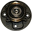 715-0312 Rear, Driver or Passenger Side Wheel Hub, 4 Lugs, GMB OE Replacement
