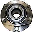 720-0011 Front, Driver or Passenger Side Wheel Hub, 5 Lugs, With Bearing, GMB OE Replacement