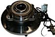 720-0349 Front, Driver or Passenger Side Wheel Hub, 5 Lugs, GMB OE Replacement