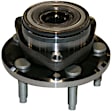 725-0006 Front, Driver or Passenger Side Wheel Hub, 5 Lugs, GMB OE Replacement