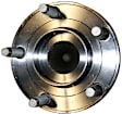 725-0018 Rear, Driver or Passenger Side Wheel Hub, 4 Lugs, With Bearing, FWD, GMB OE Replacement