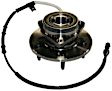 725-0046 Front, Driver or Passenger Side Wheel Hub, 5 Lugs, 4WD, GMB OE Replacement