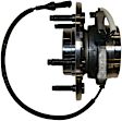 725-0049 Front, Driver or Passenger Side Wheel Hub, 5 Lugs, 4WD, GMB OE Replacement