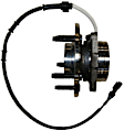725-0081 Front, Driver or Passenger Side Wheel Hub, 5 Lugs,, 4WD, GMB OE Replacement