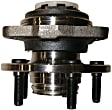725-0091 Front, Driver or Passenger Side Wheel Hub, 5 Lugs, 4WD, GMB OE Replacement