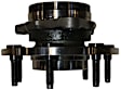 725-0340 Front, Driver or Passenger Side Wheel Hub, 7 Lugs, 4WD, GMB OE Replacement