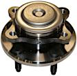 725-0348 Rear, Driver or Passenger Side Wheel Hub, 5 Lugs, FWD, GMB OE Replacement