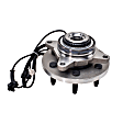 725-3350 Front, Driver or Passenger Side Wheel Hub, 6 Lugs,, 4WD