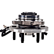 725-3350 Front, Driver or Passenger Side Wheel Hub, 6 Lugs,, 4WD