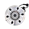 725-3350 Front, Driver or Passenger Side Wheel Hub, 6 Lugs,, 4WD