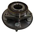 730-0380 Front or Rear, Driver or Passenger Side Wheel Hub, 6 Lugs