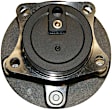 745-0009 Rear, Driver or Passenger Side Wheel Hub, 5 Lugs, With Bearing, FWD, GMB OE Replacement