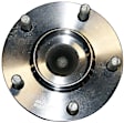 745-0009 Rear, Driver or Passenger Side Wheel Hub, 5 Lugs, With Bearing, FWD, GMB OE Replacement
