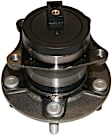 745-0009 Rear, Driver or Passenger Side Wheel Hub, 5 Lugs, With Bearing, FWD, GMB OE Replacement