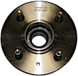 746-0118 Rear, Driver or Passenger Side Wheel Hub, 4 Lugs, GMB OE Replacement