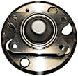 746-0243 Rear, Driver or Passenger Side Wheel Hub, 4 Lugs, GMB OE Replacement