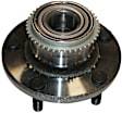 748-0155 Rear, Driver or Passenger Side Wheel Hub, 5 Lugs, FWD, GMB OE Replacement