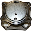 750-0015 Rear, Driver or Passenger Side Wheel Hub, 4 Lugs, With Bearing, GMB OE Replacement