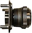 750-0015 Rear, Driver or Passenger Side Wheel Hub, 4 Lugs, With Bearing, GMB OE Replacement
