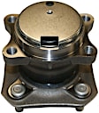 750-0015 Rear, Driver or Passenger Side Wheel Hub, 4 Lugs, With Bearing, GMB OE Replacement