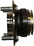 750-0022 Front, Driver or Passenger Side Wheel Hub, 4 Lugs, With Bearing, GMB OE Replacement