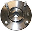 750-0022 Front, Driver or Passenger Side Wheel Hub, 4 Lugs, With Bearing, GMB OE Replacement