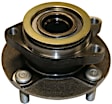750-0022 Front, Driver or Passenger Side Wheel Hub, 4 Lugs, With Bearing, GMB OE Replacement
