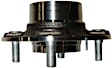 750-0076 Rear, Driver or Passenger Side Wheel Hub, 4 Lugs, GMB OE Replacement