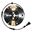 750-0293 Front, Driver or Passenger Side Wheel Hub, 6 Lugs