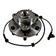 750-3150 Front, Driver or Passenger Side Wheel Hub, 6 Lugs