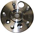 770-0009 Rear, Driver or Passenger Side Wheel Hub, 5 Lugs, With Bearing, GMB OE Replacement