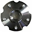770-0046 Rear, Driver or Passenger Side Wheel Hub, 5 Lugs, With Bearing, GMB OE Replacement