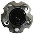 770-0046 Rear, Driver or Passenger Side Wheel Hub, 5 Lugs, With Bearing, GMB OE Replacement