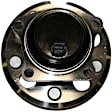 770-0251 Rear, Driver or Passenger Side Wheel Hub, 5 Lugs, FWD, GMB OE Replacement