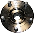 790-0004 Front, Driver or Passenger Side Wheel Hub, 5 Lugs, With Bearing,, GMB OE Replacement