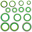 1321313 GPD OE Replacement A/C O-Ring and Gasket Seal Kit - Direct Fit, Kit